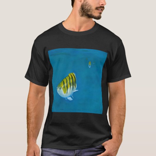 黄色い魚 Tシャツ (正面)