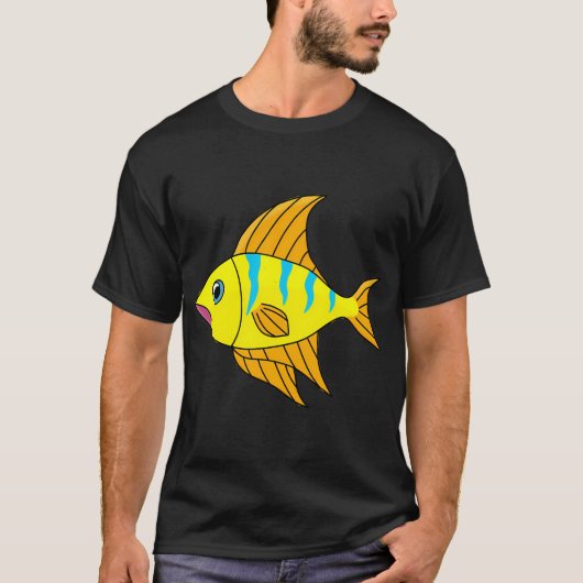 黄色い魚 Tシャツ (正面)