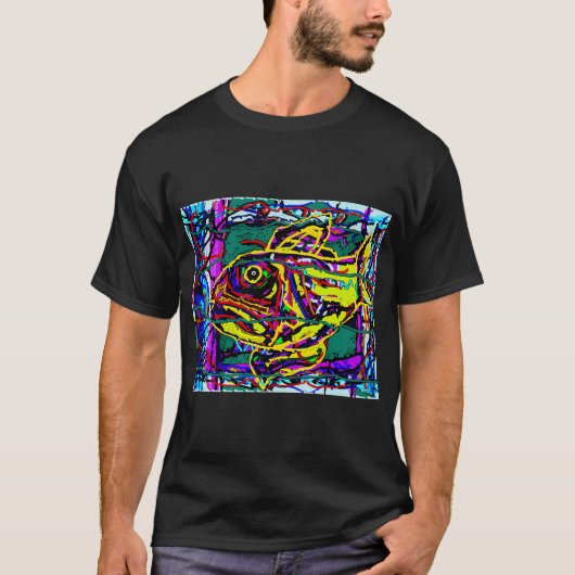 黄色い魚 Tシャツ (正面)