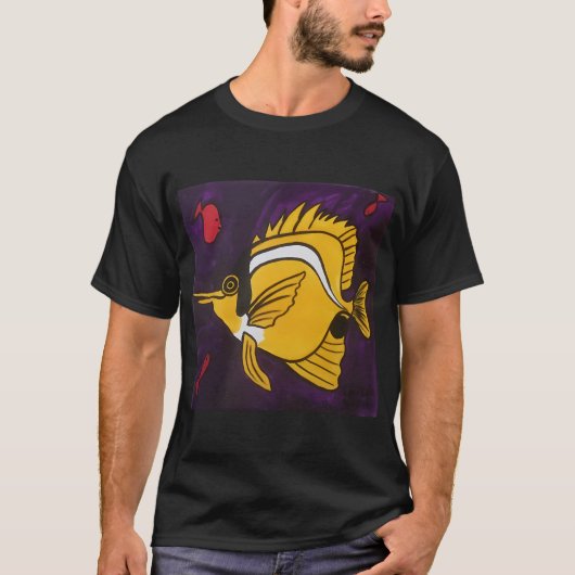 黄色い魚 Tシャツ (正面)