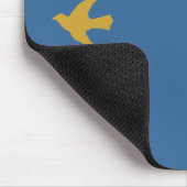 黄色い鳥のマウスパッド マウスパッド (コーナー)