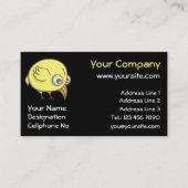 黄色い鳥の漫画の名刺 名刺 (正面)