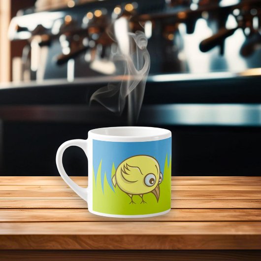 黄色い鳥の漫画 エスプレッソカップ