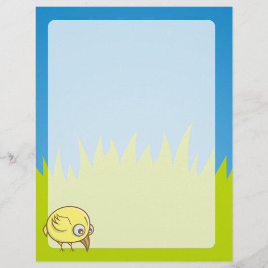 黄色い鳥の漫画 チラシ (正面)