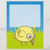 黄色い鳥の漫画 チラシ (裏面)