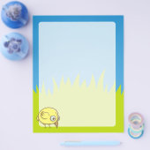 黄色い鳥の漫画 チラシ (シングル)