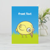 黄色い鳥の漫画 招待状 (スタンド正面)