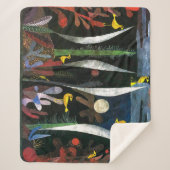 黄色い鳥の風景 |ポール・クレー | シェルパブランケット (正面)