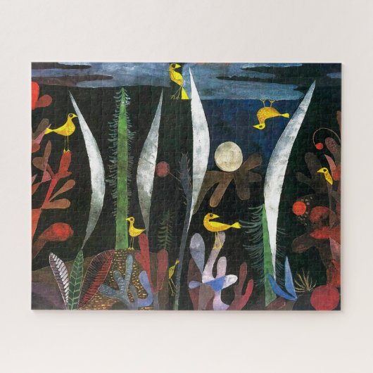 黄色い鳥の風景 |ポール・クレー | ジグソーパズル (横)