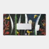 黄色い鳥の風景 |ポール・クレー | デスクマット (キーボード&マウス)