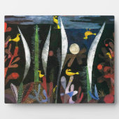 黄色い鳥の風景 |ポール・クレー | フォトプラーク (正面)