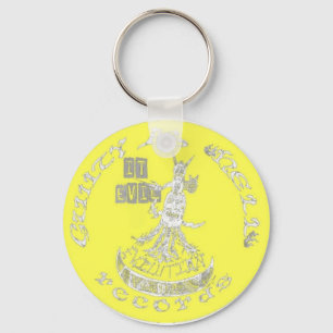 黄色い「悪」 キーホルダー
