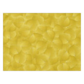 黄色い《植物》アスペンの葉#5 テーブルクロス (正面(横))