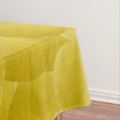 黄色い《植物》アスペンの葉#5 テーブルクロス (インサイチュ)