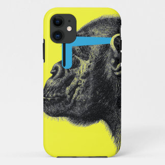 (黄色い) iPhone 5の箱を影で覆います iPhone 11 ケース