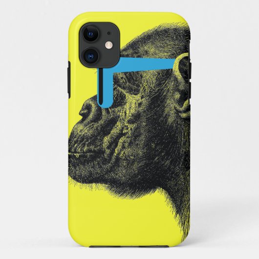 (黄色い) iPhone 5の箱を影で覆います Case-Mate iPhoneケース (裏面)