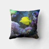 黄色いAngelfish クッション (裏面)