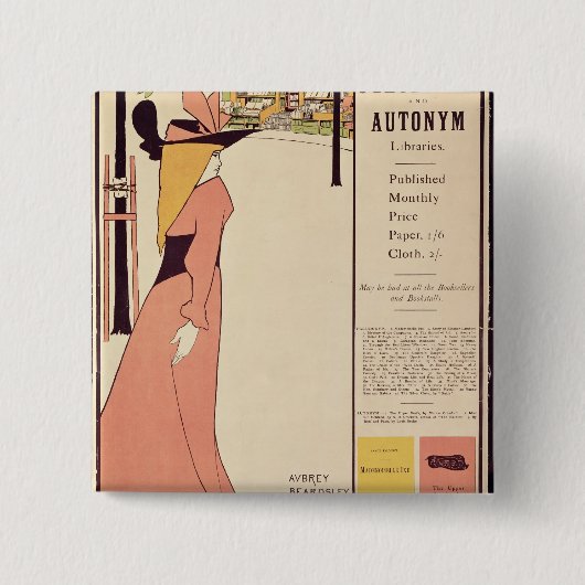 「黄色いBookのための公表ポスター 缶バッジ (正面)