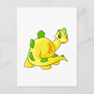 黄色いChombyの熟視 ポストカード