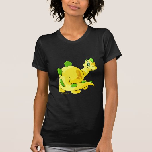 黄色いChombyの熟視 Tシャツ (正面)