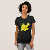 黄色いChombyの熟視 Tシャツ (正面フル)