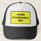 黄色いJudah Friedlanderの帽子 キャップ (正面)