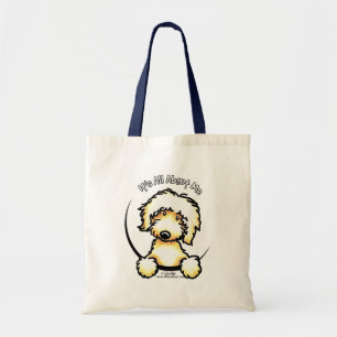 黄色いLabradoodle IAAM トートバッグ