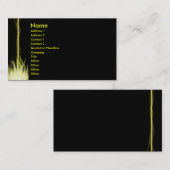 黄色いLazer 名刺 (正面/裏面)