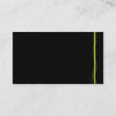 黄色いLazer 名刺 (裏面)