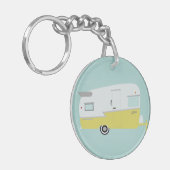 黄色いShast Keychain キーホルダー (正面左)