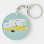 黄色いShast Keychain キーホルダー (裏面)