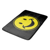 黄色おもしろい+背中。&アイディア バスマット (アングル)