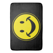 黄色おもしろい+背中。&アイディア バスマット (正面縦)