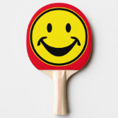 黄色おもしろい+背中。&アイディア 卓球ラケット (裏面)