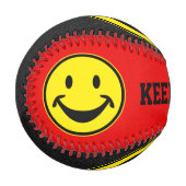 黄色おもしろい+背中。&アイディア 野球ボール (正面左)