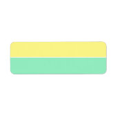 黄色およびシーフオムストレージ団体や組織 空白の ラベル (正面)