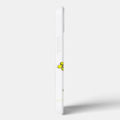 黄色お洒落い花が咲き乱れたかわいいハッピーネコ Case-Mate iPhoneケース (裏面 / 右)