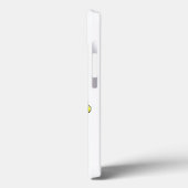 黄色お洒落い花が咲くかわいいピンクの猫 Case-Mate iPhoneケース (裏面 / 左)