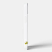 黄色お洒落い花が咲くかわいいピンクの猫 Case-Mate iPhoneケース (裏面 / 右)