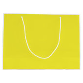 黄色からオレンジ色へのグラデーションのブレンド ラージペーパーバッグ (裏面)