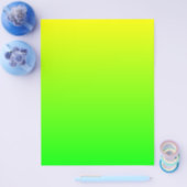 黄色からライムフライヤー チラシ (シングル)