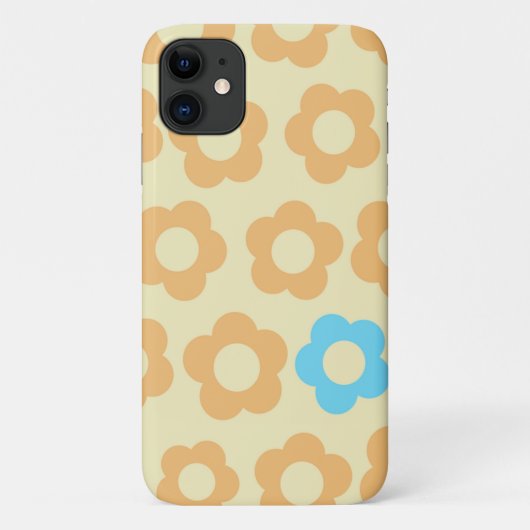 黄色かわいい Case-Mate iPhoneケース (裏面)