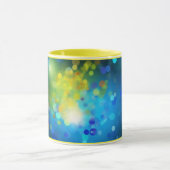 黄色かわいらしのお気に入りの贈り物名コーヒー マグカップ (中央)