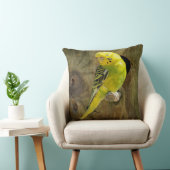 黄色かわいらしのインコ クッション (椅子)