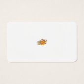 黄色がかったオレンジ、オレンジ色の黄色の装飾 (裏面)