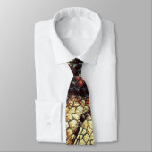 黄色がかった黒い斑点のある爬虫類の皮膚? ネクタイ (タイ)