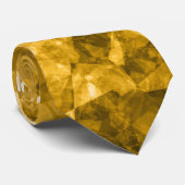 黄色くしゃくしゃしたテクスチャ ネクタイ (ロール)