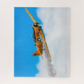 黄色く平らなパズル ジグソーパズル (縦)