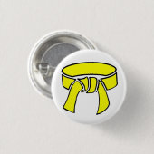 黄色く臭いベルトボタン 缶バッジ (正面&裏面)