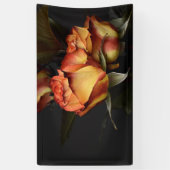 黄色く赤いバラ 横断幕 (縦)